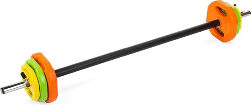 Gymtek Body Pump Stange 20 kg, Verstellbare Hantelstange, Langhantelstange