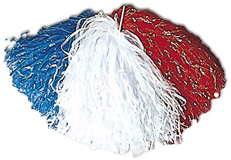 W WIDMANN MILANO Party Fashion - Pom Pom, Cheerleader, High School Kostüm, Accessoire, Karneval