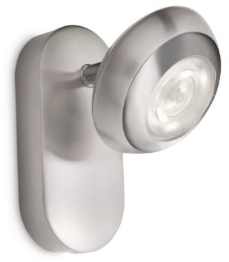 Philips LED Wandspot 4 W, matt chrom, 571701716