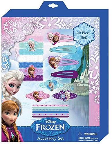 Disney Frozen Haar accessoires Set (Kinder Haarschmuck) 20 teilig USA
