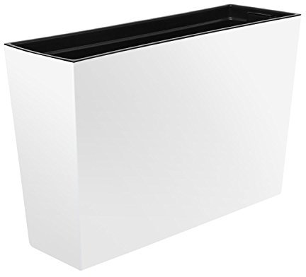 LAMELA Jardinière Werbena - 19 x 56 x 36,5 (h) cm/Blanc/e.5