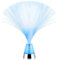 The Glowhouse Fibre Optic Ice Crystal Lamp - 13.5 Brand Premium (Blue) - Batteries Included