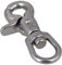 cnbtr Silber 304 Edelstahl Spring Verschluss Swivel Eye Hummer Verschlüsse Clip Verschluss