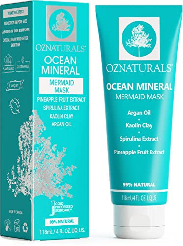 Oznaturals detergente viso – this Natural Face Wash is a Superior Cleanser that Deep cleans & Unclogs pori con oceano minerali, vitamina E e rose hip oil for that Healthy, Youthful Glow.