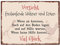 Interluxe WANDSCHILD Metallschild Vorsicht FREILAUFENDE HÜHNER UND Enten Shabby Warnschild