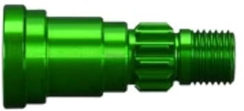 TRAXXAS Stub axle, aluminium (Green-anodised) (1) (use #7750X) (TRX7768G)
