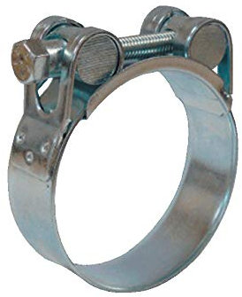 Jubilee Super Clamps Heavy Duty Exhaust Supra T Bolt clip 56-59mm x1pcs Mild Steel