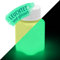 LUMENTICS Glitter Light Colour Yellow-Green 100 g Glow in the Dark Glow in the Dark Colour with Glitter Glow-in-the-Dark Craft Paint UV Glow (Yellow/Yellow/Green/Blue-Green)