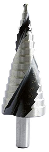 Proteco-Werkzeug® HSS Titan TIN TIAlN Profi Stufenbohrer Mehrstufenbohrer Schälbohrer Konusbohrer Metallbohrer 4-32 mm