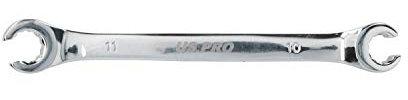10 + 11mm Combination Flare Nut Spanner Wrench 150mm Chrome Vanadium Steel
