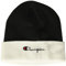 Champion Herren Unisex, Knit Winter Hat, Cold-Weather Hat Beanie-Mütze, Schwarz/Weiß Vintage Schrift, Einheitsgröße