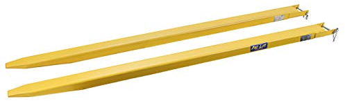 Pro-Lift-Werkzeuge Gabelstaplerzinken Verlängerung Länge 2400mm Breite 120mm Gabelstapler- Verlängerung Zinkenverlängerung Stapler Frontlader