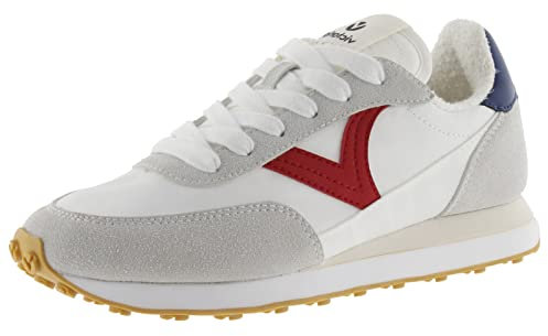 victoria Basket Astro Nylon & Piezas En Contraste & Suela Dentada 1138100 para Mujer Rojo 36