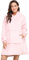 Sendowtek Übergröße Hoodie Sweatshirt Übergroße Decke Swearshirt Sherpa Deckenpullover Riesen Sweatshirt Tragbare weiche Warmer Gemütlicher Langarmshirt Kapuzenpullover für Damen/Herren/Jugendliche