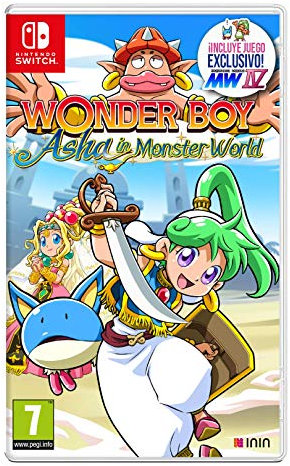 Wonder Boy Asha in Monster World Switch