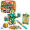 LEGO 41937 DOTS Multi Pack - Sensazioni Estive 4 in 1, Kit di Giocattoli Creativi per Bambini con Cornice Portafoto, Braccialetto, Portachiavi e Portapenne