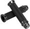 Universal Motorrad Lenkergriffe Griffe 22 mm 7/8 Hochwertige Anti-Rutsch Motorradgriffe CNC Aluminium Gummi Lenker für Roller Mopeds Quad ATV Rubber(Titan)