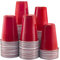 Komonee Red Cups 16oz 500ml Wide Rimmed Disposable American Superbowl Party Cups USA Adult Novelty Plastic Glass 96pc