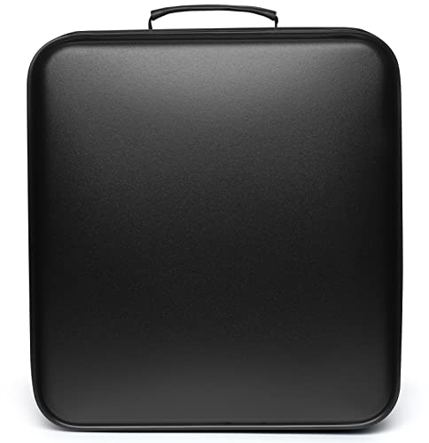 TIMCORR CD Case DVD Holders Storage - 432 Capacity Portable Disc Organizer & CD Wallet Binder Sleeve Holder for Car Travel | Media (Black)