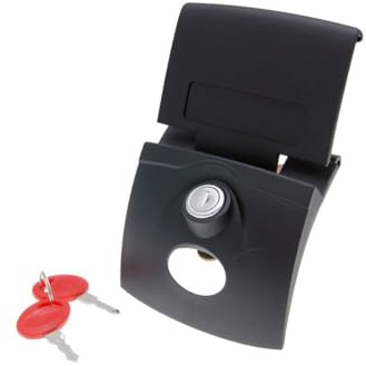 2EXTREME Serrure de rechange pour valise Top Case 32 l compatible avec scooter, scooter, cyclomoteur, universel, pièce de rechange