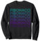Fibonacci Spirale Fibonacci Sequenz Retro Sweatshirt