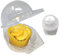 Van Der Linn VDL 50 Pcs Clear Single Hinged Cupcake boxes, Plastic Container Holder for Individual Cup Cakes Domes Pods