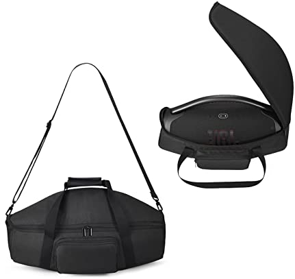 Tragetasche, kompatibel mit JBL Boombox 2/JBL Boombox 3, Aufbewahrungsbox für JBL Boombox 3, tragbarer Bluetooth-Lautsprecher, tragbare Reisetasche, Schwarz