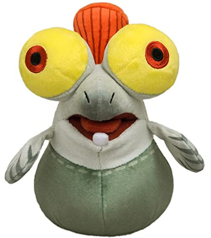 Sangei Boeki Cenutrin 17 cm Offizielle Plüschfigur SP44 All Star Collection (S) Smallfry Lachs Salmonello Kojake