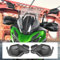 Motorrad Versys 650 Handschützer Lenker Handbürstenschutz Bremskupplungsschutz Luftstrom Windschutz Deflektor Windschutzscheibenabdeckung für KLE650 Versys650 Versys-650 KLE 650 2022 2023