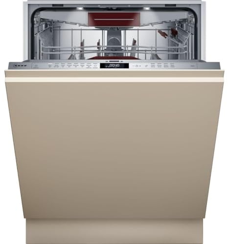 NEFF S257ZCX01E, N 70, Smarter XXL-Geschirrspüler, Vollintegrierte Spülmaschine, 60 cm, Besteckschublade, Made in Germany, Zeolith-Trocknung, extrem leise, Oberkorb höhenverstellbar, starker Spühdruck