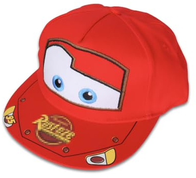 Lightning Kinder Baseball Cap, Cars Baseball Cap, Kinder Caps Jungen, Einstellbare Baumwolle Cartoon Baseballmützen Sonnenhut, Auto Lightning Baseball Kappe für Jungen Mädchen Teenager