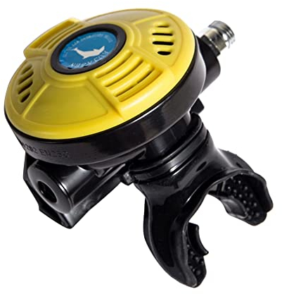 JANZU Tauchen Tauchen 2. Stufe Atemen Regler Professioneller Unterwasser Tauchen Oktopus Atemen Regler ZubehöR-Gelb