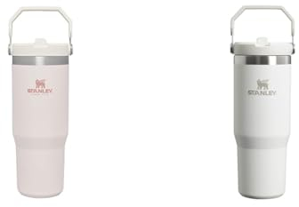 Stanley IceFlow Flip Straw Botella Agua con Pajita 0.89L - Conserva el Frío 12 Horas - Antifugas & IceFlow Flip Straw Botella Agua con Pajita 0.89L - Conserva el Frío 12 Horas - Antifugas