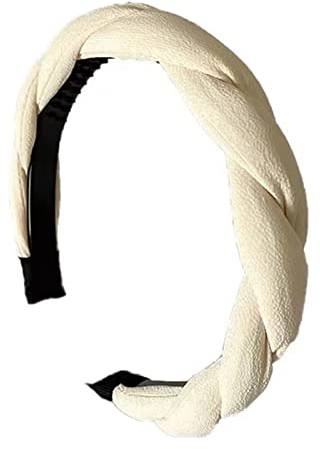 Yoga-Schweißband, Schaumstoff, gepolstertes Stirnband, Zopf-Stirnband für Damen, rutschfest, Hautpflege, Stirnband zum Waschen des Gesichts