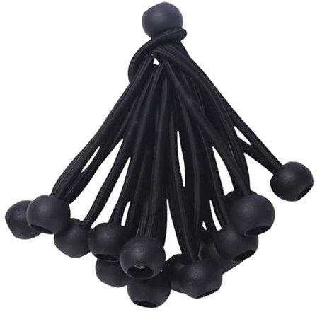 FLCPJGV 36x Ball Bungee Cords Zubehör Praktische Fitness Bungee Seile Trampolin