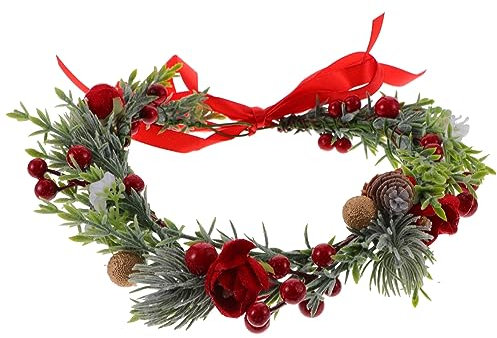 VALICLUD Künstlicher Blumenkranz Falsches Haarband Mit Blättern Stirnband Für Mädchen Und Damen Kreative Kopfbedeckung Für Party Zeremonie Hochzeit Geburtstag