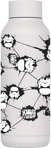 QUOKKA SOLID X Star Wars Thermosflasche aus Edelstahl, doppelwandig, Star Wars Trooper