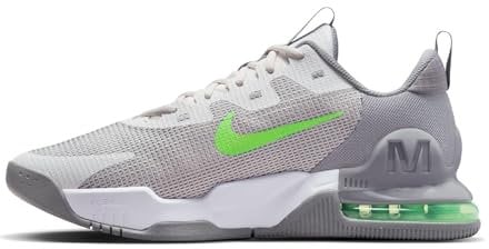 NIKE Air Max Alpha 5 Men's Trainers Sneakers DM0829 (Phantom/White/Flat Pewter/Green Strike 009) UK 9 (EU 44)