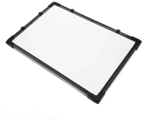 OSALADI Tisch Trocken Abwischbar Planke Büro-memo-board Kleine Tafel Büro-schreibtafel Memoboard Aus Filz Nachrichtentafel Aus Stoff Groß Led Planertafel Mini-whiteboard Gefühlt Weiß