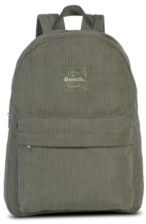 Bench. Rucksack Freizeitrucksack Cord Backpack Olive Green grüngrau