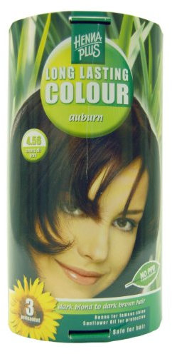 Hennaplus 49149 Long Lasting Colour 4,56 Auburn