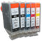 5 Patronen kompatibel mit Canon PGI-5BK CLI-8BK CLI-8C CLI-8M CLI-8Y - mit Chip