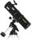 Omegon Teleskop N 150/750 EQ-4 | Newton Reflektor | leistungsstark für Deep-Sky | robuste EQ-4 Montierung | ideal für Einsteiger und Fortgeschrittene