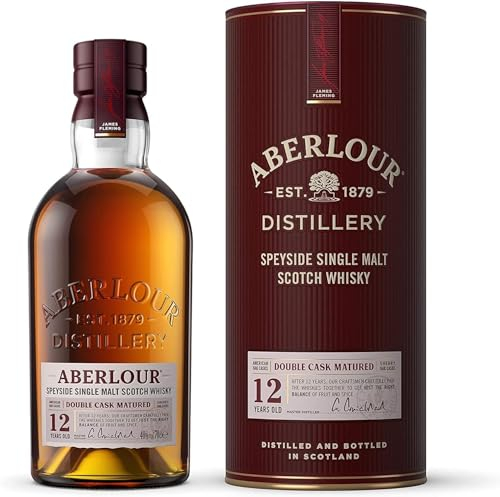 Aberlour 12 Year Old Single Malt Scotch Whisky With Giftbox, 70 cl