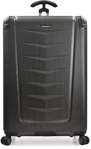 Traveler's Choice Silverwood Hartschalengepäck aus Polycarbonat, erweiterbar, Gebürstetes Metall, Silverwood I (30-Inch), Silverwood Hartschalengepäck aus Polycarbonat, erweiterbar