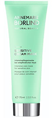 ANNEMARIE BÖRLIND SENSITIVE CREAM MASK (75ml) - Intensivpflegemaske bei Empfindlicher Haut - Mildert Irritationen, Rötungen und Spannungsgefühle, Vegan