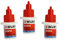 Würth Klebfix Sekundenklebstoff Konstruktionskleber Kleber 3x5g transparent schnell trocknend für Kunststoff Metall Gummi