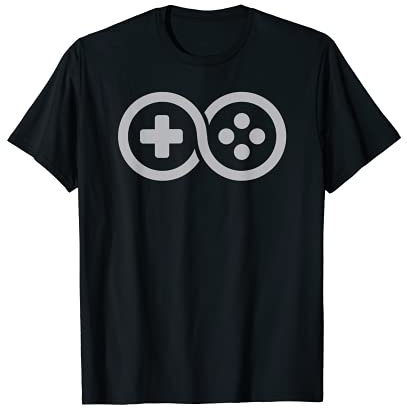 Game Controller Infinity Tshirt - PC & Console Gaming Saying T-Shirt