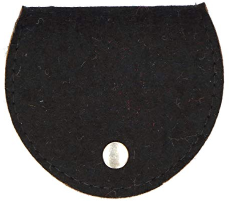 Butzon& Bercker 2-72336 Etui für Rosenkränze und andere Nette Kleinigkeiten, schwarz, Wollfilz