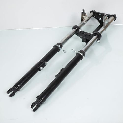 Fourche télescopique Ø26mm noire compatible avec mobylette Peugeot 103 SP cyclomoteur